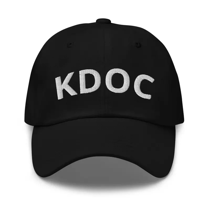 KDOC Dad Hat Dark Colors