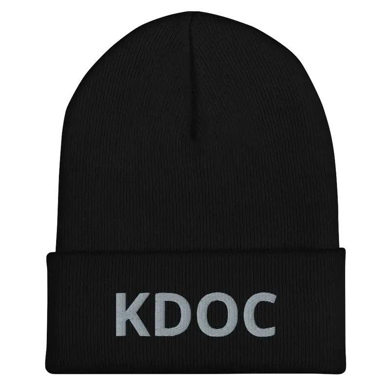 KDOC Dark Beanie